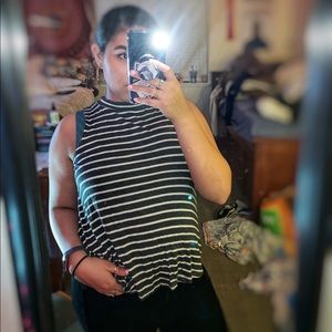 Grey sleeveless casual top